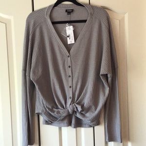 🆕 ana Grey Dolman Top
